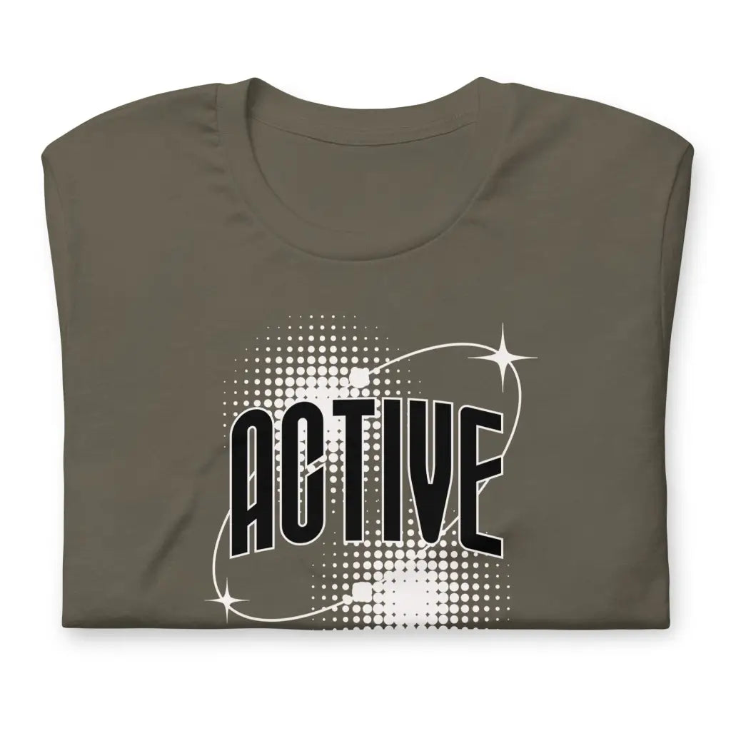 Organized Muscle Active Unisex t - shirt