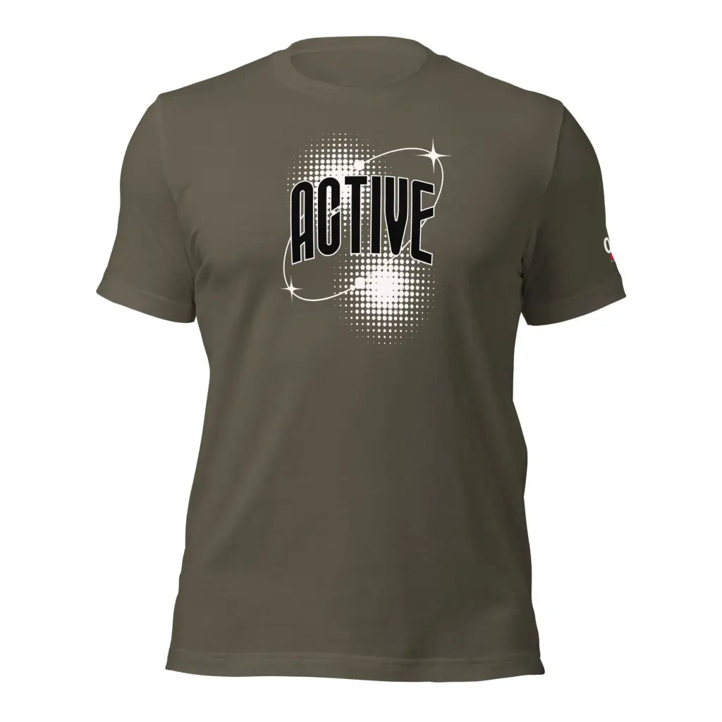 Organized Muscle Active Unisex t - shirt - Army / S