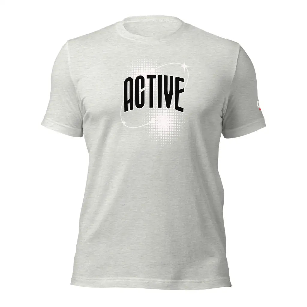 Organized Muscle Active Unisex t - shirt - Ash / S