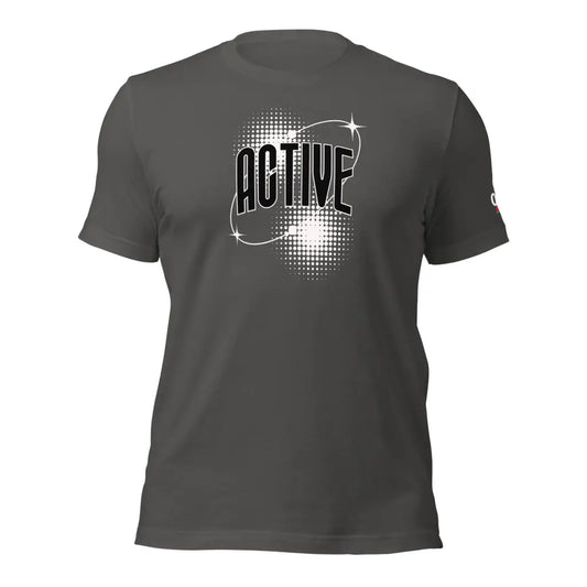 Organized Muscle Active Unisex t - shirt - Asphalt / S