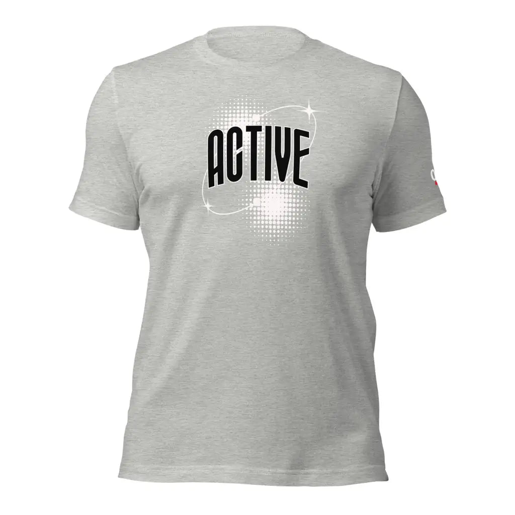 Organized Muscle Active Unisex t - shirt - Athletic Heather / XS