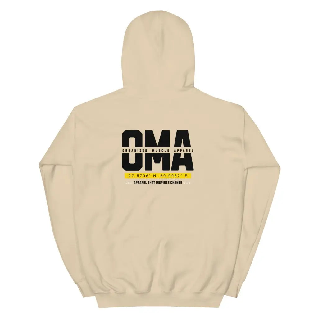 Organized Muscle Apparel Unisex Hoodie - Sand / S