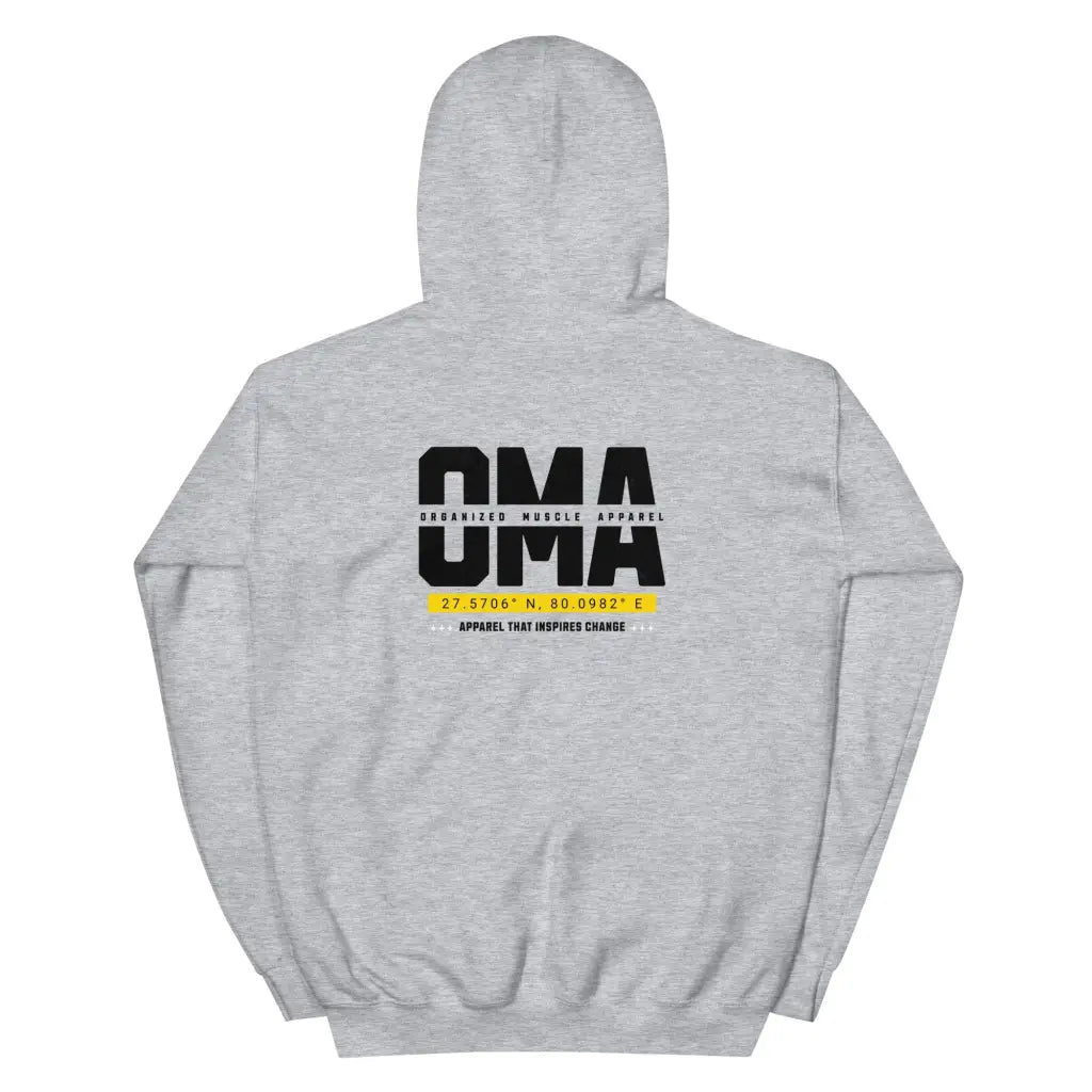 Organized Muscle Apparel Unisex Hoodie - Sport Grey / S