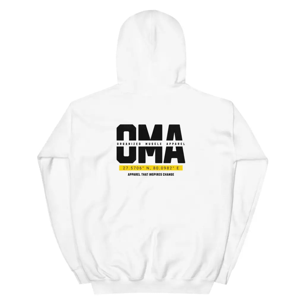 Organized Muscle Apparel Unisex Hoodie - White / S