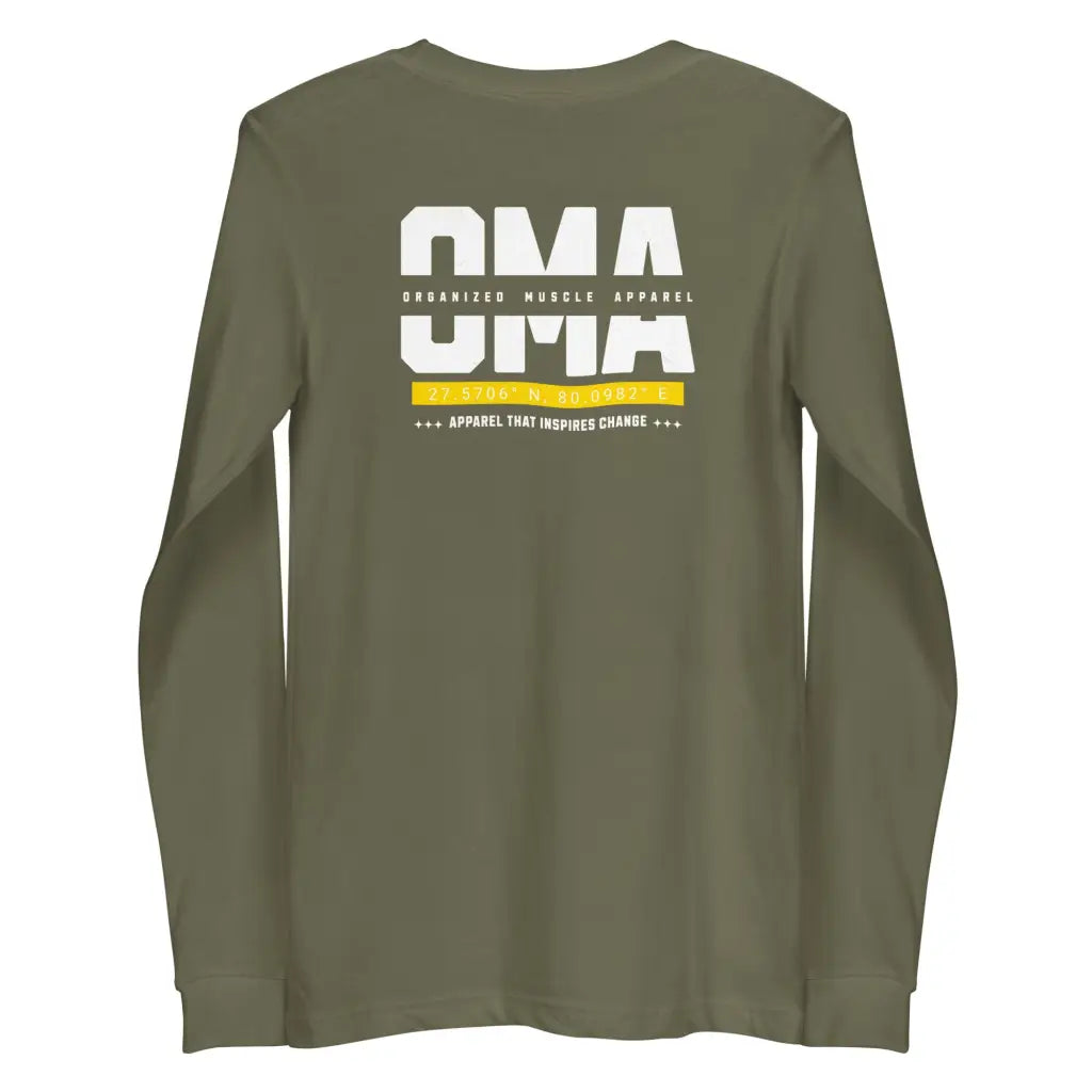 Organized Muscle Apparel Unisex Long Sleeve Tee