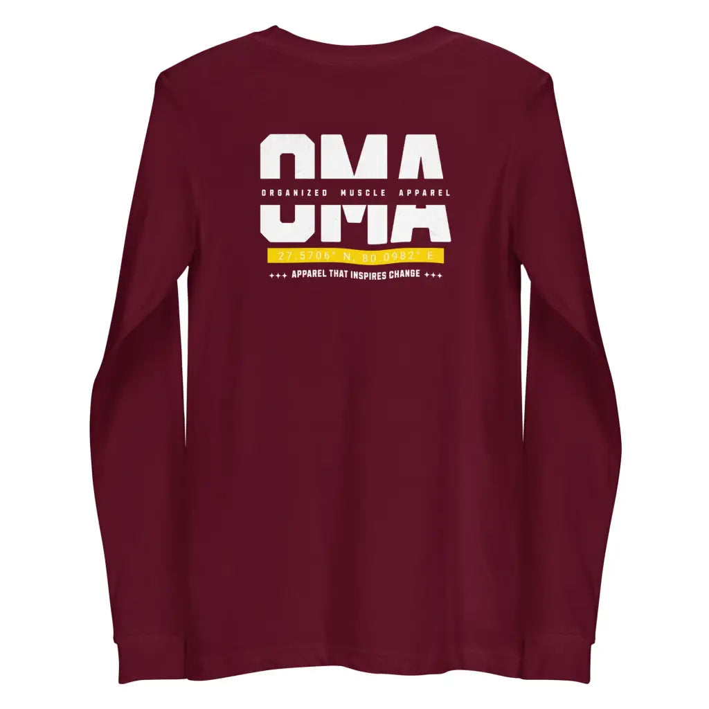 Organized Muscle Apparel Unisex Long Sleeve Tee