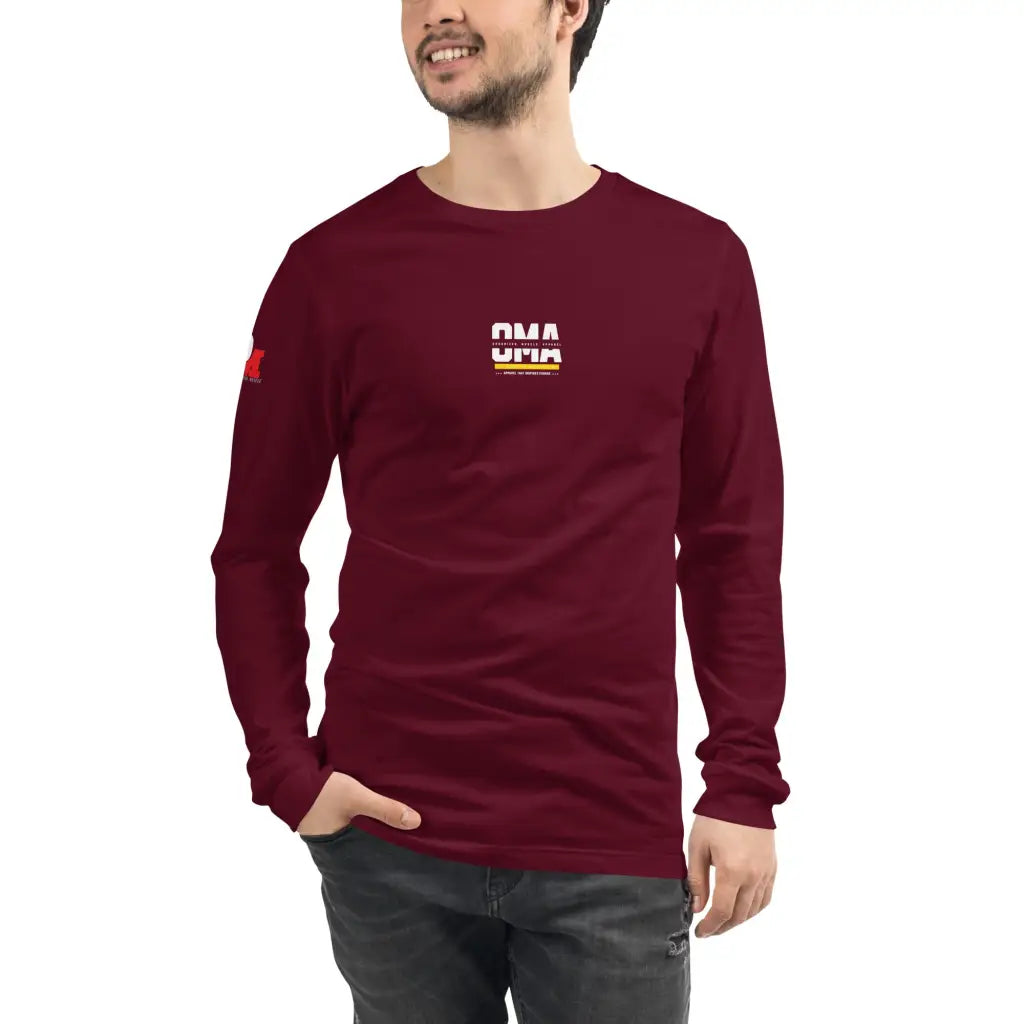 Organized Muscle Apparel Unisex Long Sleeve Tee