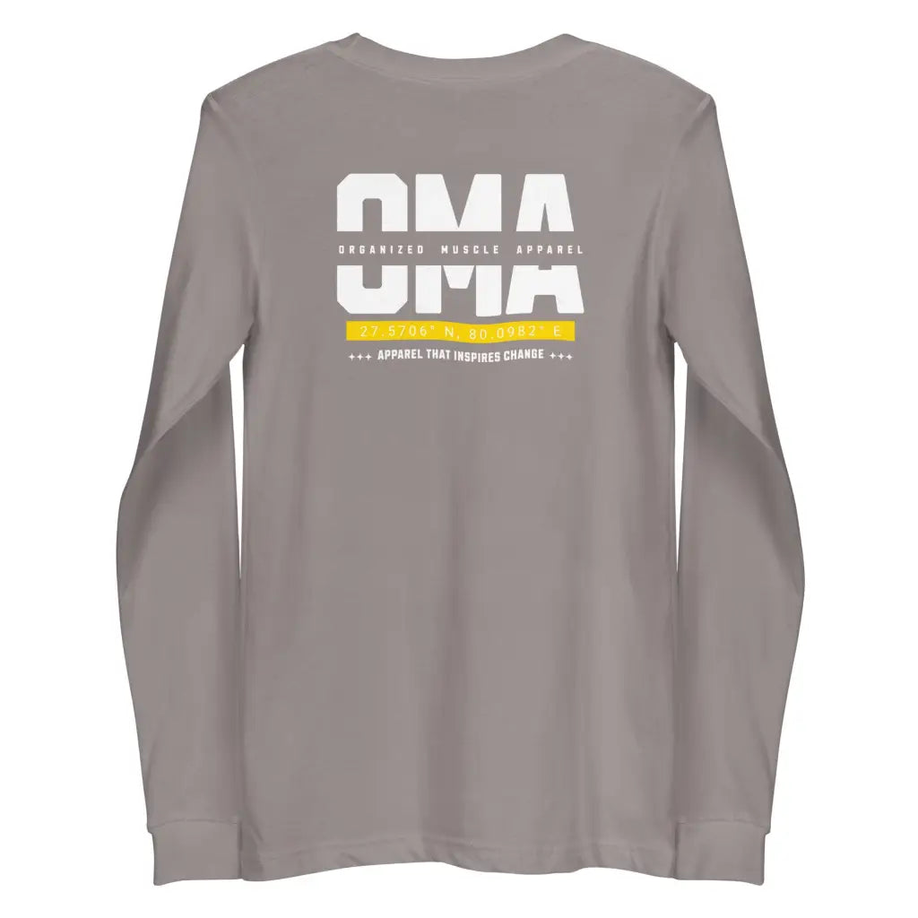 Organized Muscle Apparel Unisex Long Sleeve Tee