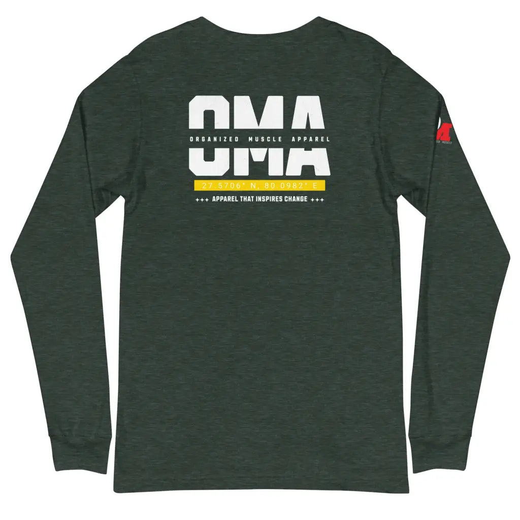 Organized Muscle Apparel Unisex Long Sleeve Tee