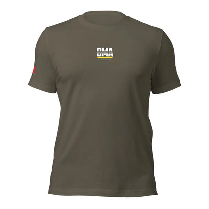 Organized Muscle Apparel Unisex t - shirt - Army / S