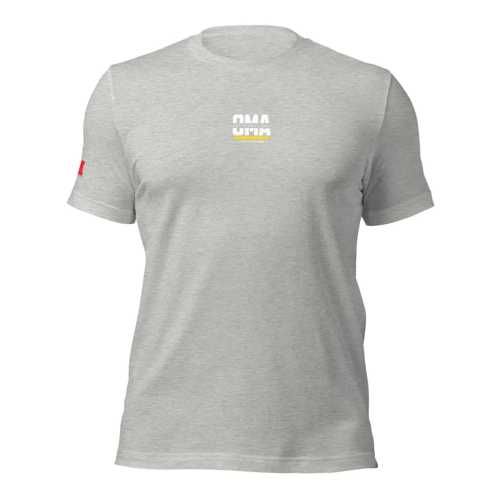 Organized Muscle Apparel Unisex t - shirt - Athletic Heather / XS