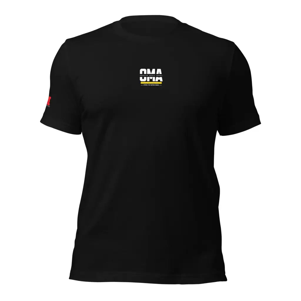 Organized Muscle Apparel Unisex t - shirt - Black / XS