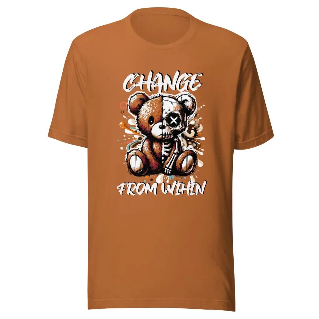 Organized Muscle Change from Within Unisex t-shirt