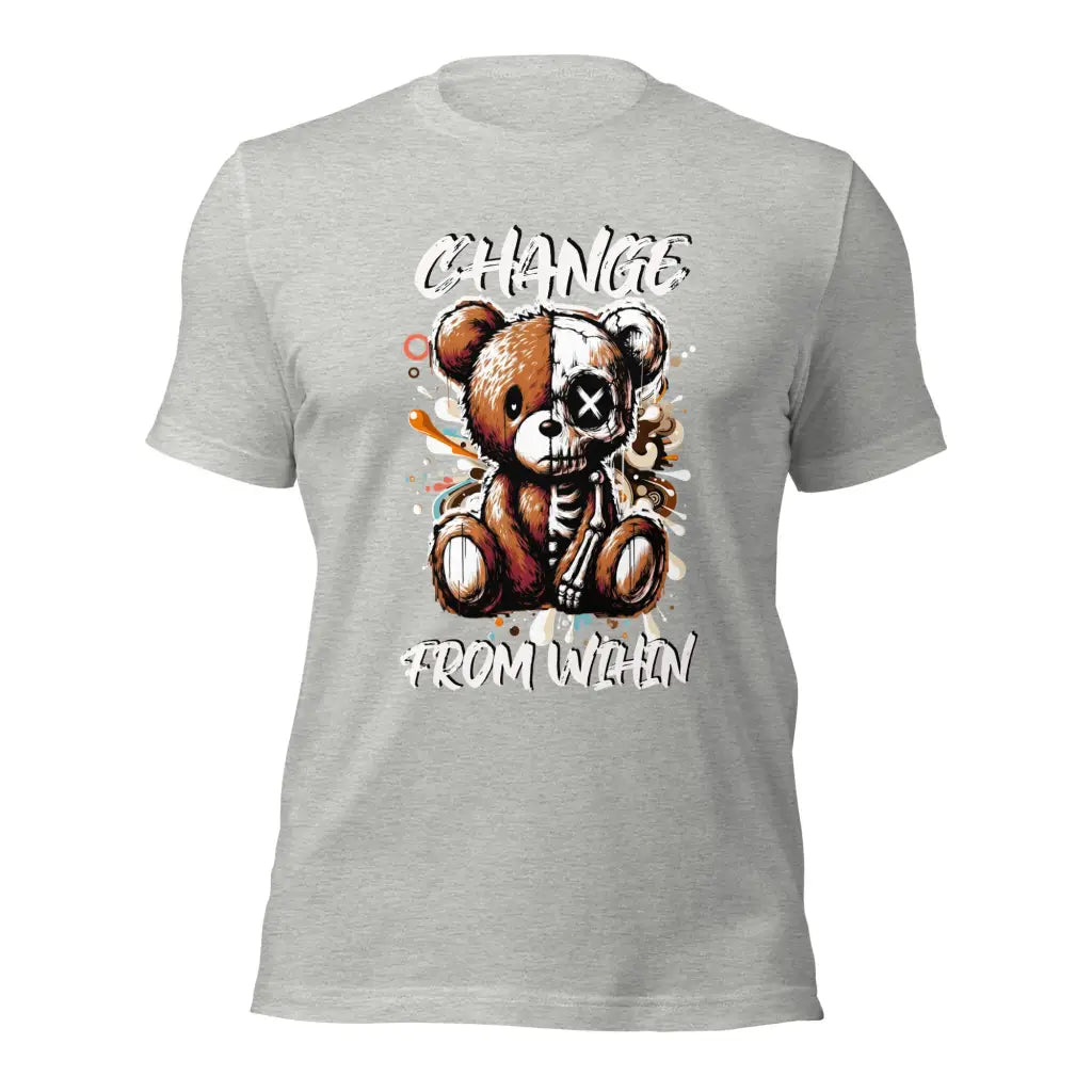 Organized Muscle Change from Within Unisex t-shirt - Athletic Heather / XS