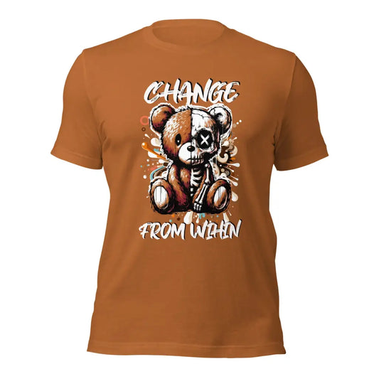 Organized Muscle Change from Within Unisex t-shirt - Toast / XS