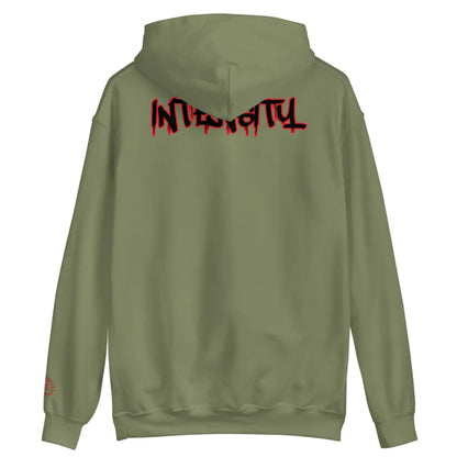 Organized Muscle Embroidered Unisex Hoodie