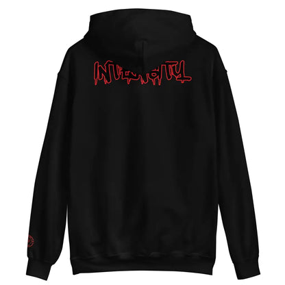 Organized Muscle Embroidered Unisex Hoodie