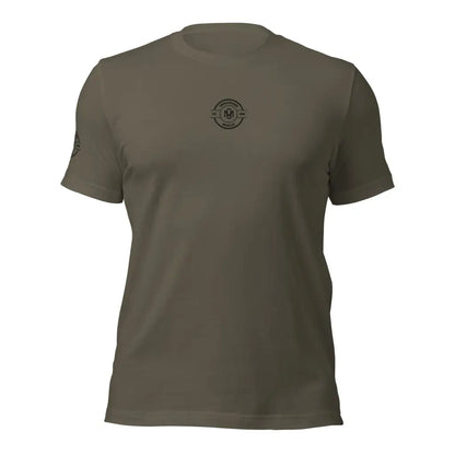 Organized Muscle GYM is calling Unisex t - shirt - Army / S