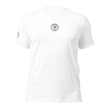 Organized Muscle GYM is calling Unisex t - shirt - White / XS