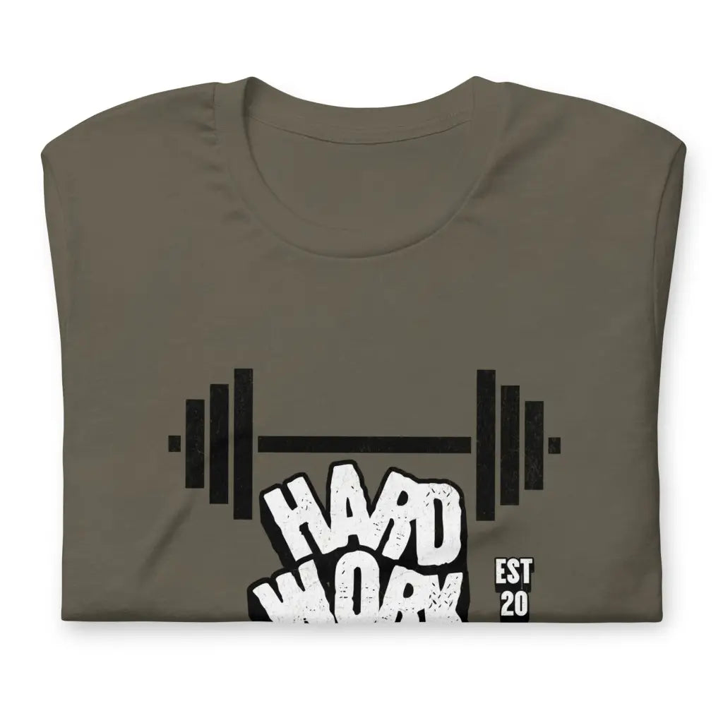 Organized Muscle hard Work Unisex T-Shirt