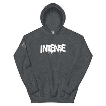 Organized Muscle Intense Unisex Hoodie - Dark Heather / S