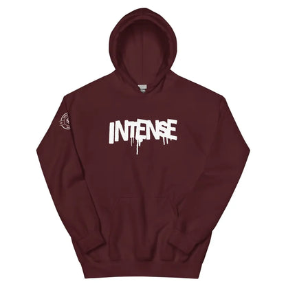 Organized Muscle Intense Unisex Hoodie - Maroon / S