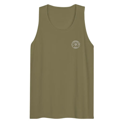 Organized Muscle Men’s Embroidered premium tank top