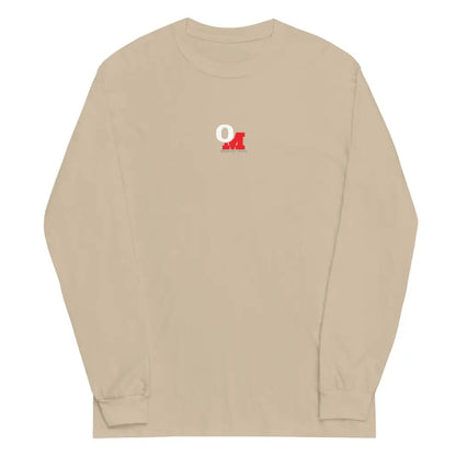 Organized Muscle Men’s Long Sleeve Shirt - Sand / S