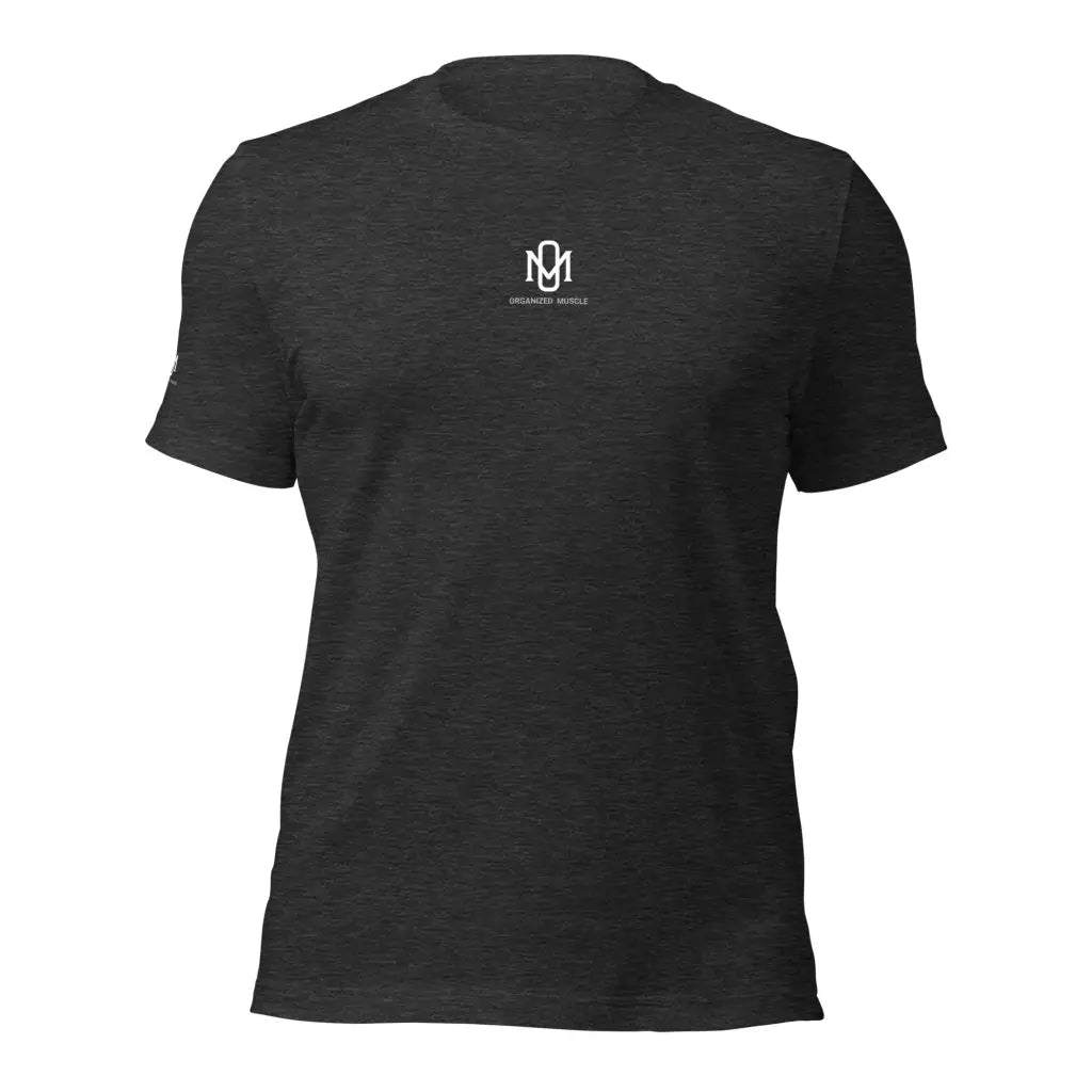 Organized Muscle One More Rep Unisex t-shirt - Dark Grey Heather / XS