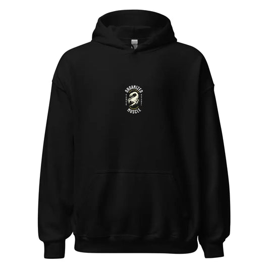 Organized Muscle Scorpion Unisex Hoodie - Black / S