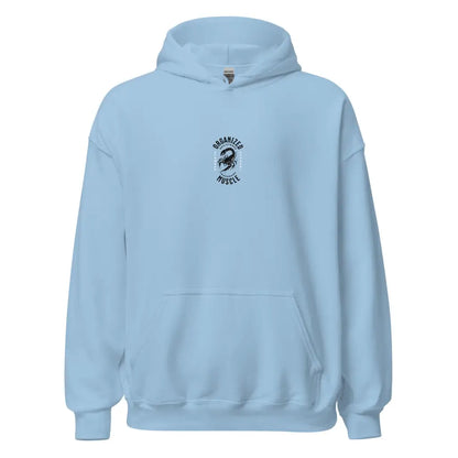 Organized Muscle Scorpion Unisex Hoodie - Light Blue / S