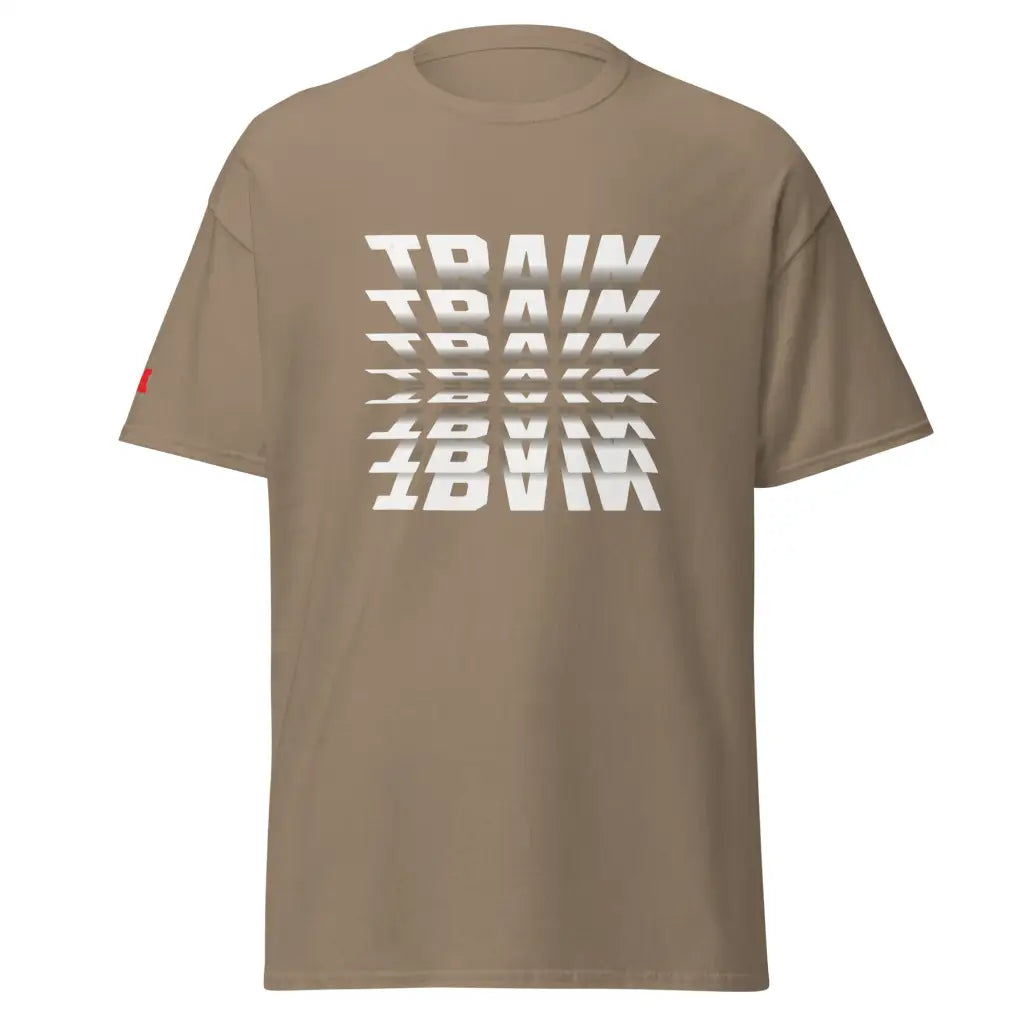 Organized Muscle Train Men’s classic tee - Brown Savana / S