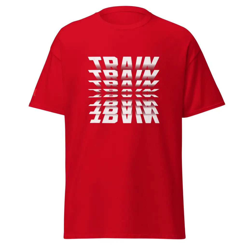 Organized Muscle Train Men’s classic tee - Red / S