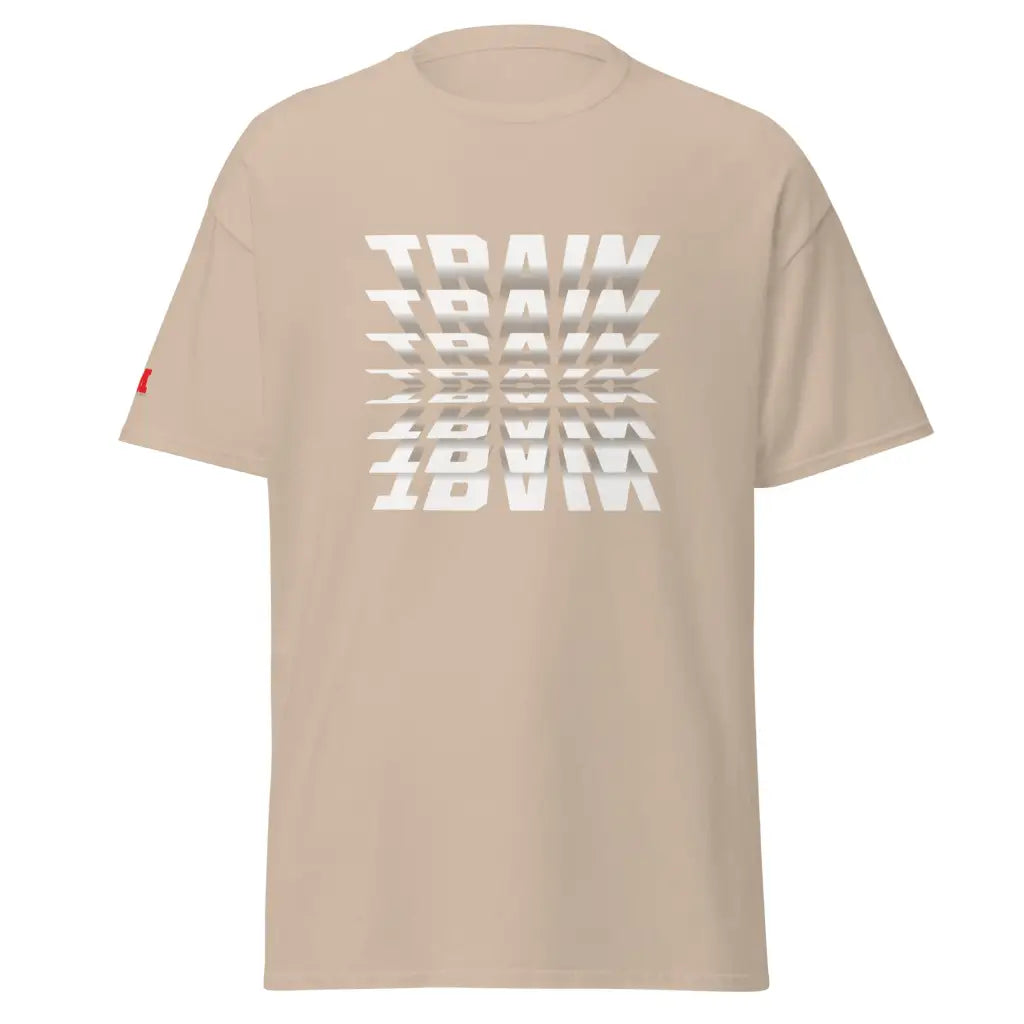 Organized Muscle Train Men’s classic tee - Sand / S