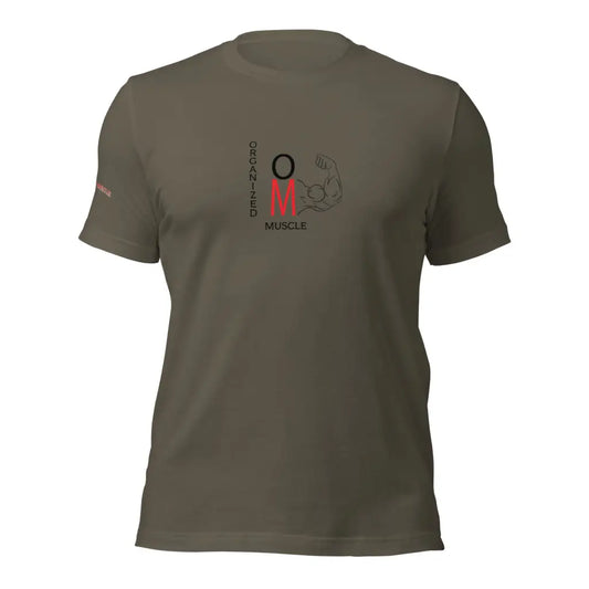 Organized Muscle Unisex t - shirt - Army / S