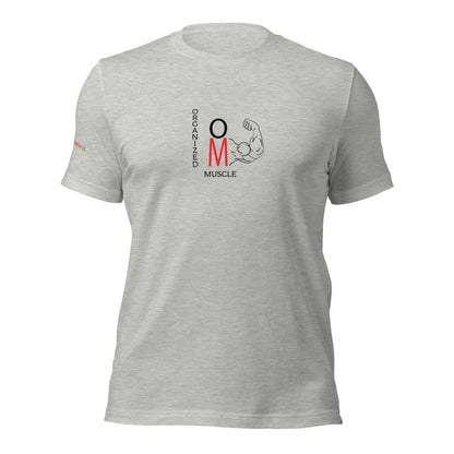 Organized Muscle Unisex t - shirt - Athletic Heather / XS