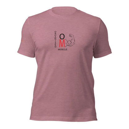 Organized Muscle Unisex t - shirt - Heather Orchid / S