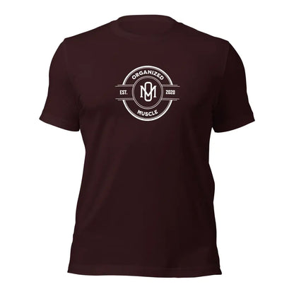 Organized Muscle Unisex t - shirt - Oxblood Black / S