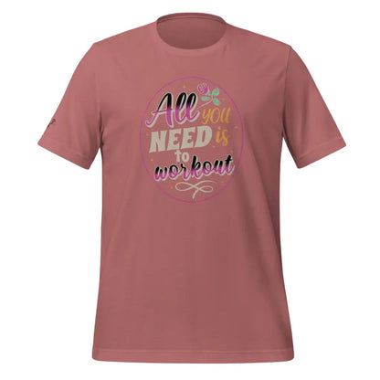 Women’s Performance All you need Unisex t - shirt