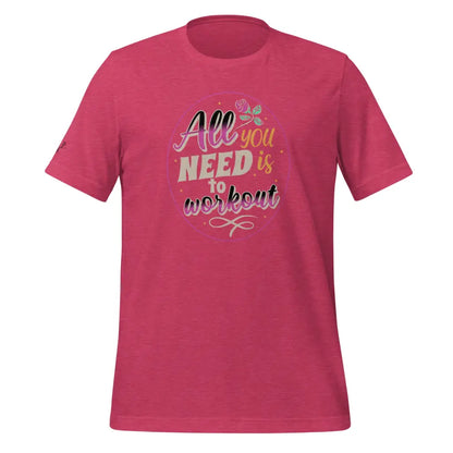 Women’s Performance All you need Unisex t - shirt