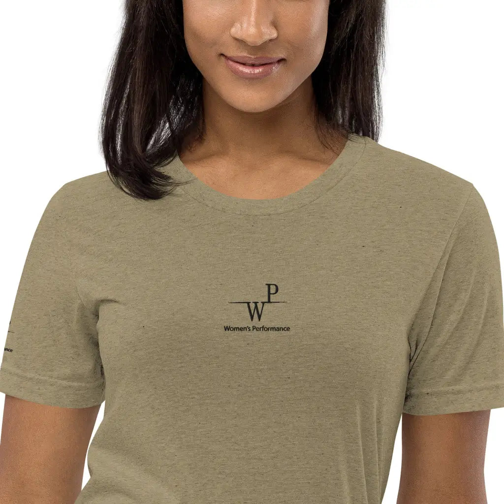 Women’s Performance Embroidered Short sleeve t - shirt