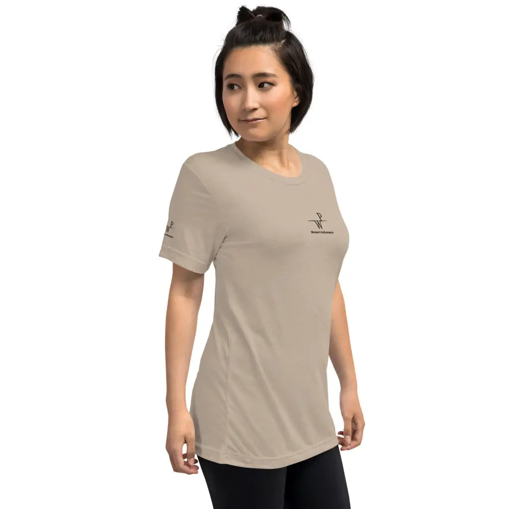 Women’s Performance Embroidered Short sleeve t - shirt