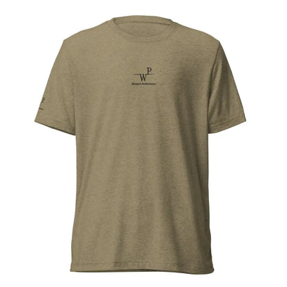 Women’s Performance Embroidered Short sleeve t - shirt - Olive Triblend / XS