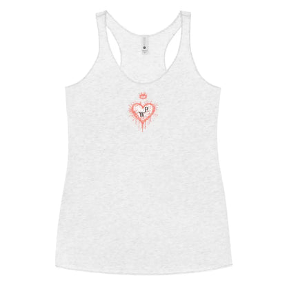 Women’s Performance Heart Racerback Tank