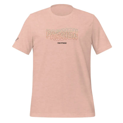 Women’s Performance Passion Unisex t - shirt - Heather Prism Peach / XS