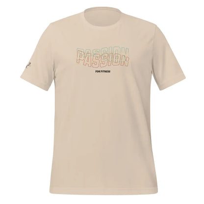 Women’s Performance Passion Unisex t - shirt - Soft Cream / XS