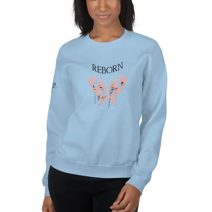 Women’s Performance Reborn Unisex Sweatshirt - Light Blue / S