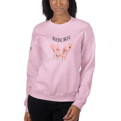 Women’s Performance Reborn Unisex Sweatshirt - Light Pink / S