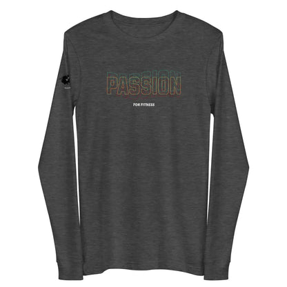 Women’s Performance Unisex Long Sleeve Tee - Dark Grey Heather / XS