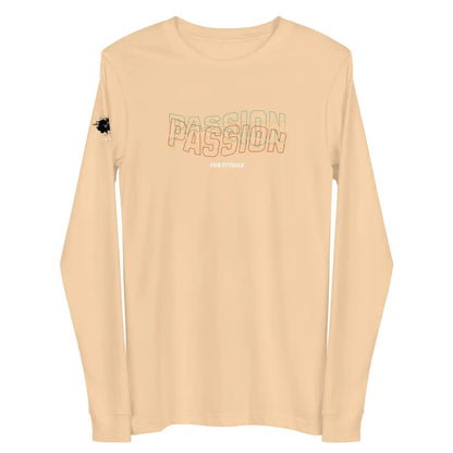 Women’s Performance Unisex Long Sleeve Tee - Sand Dune / XS